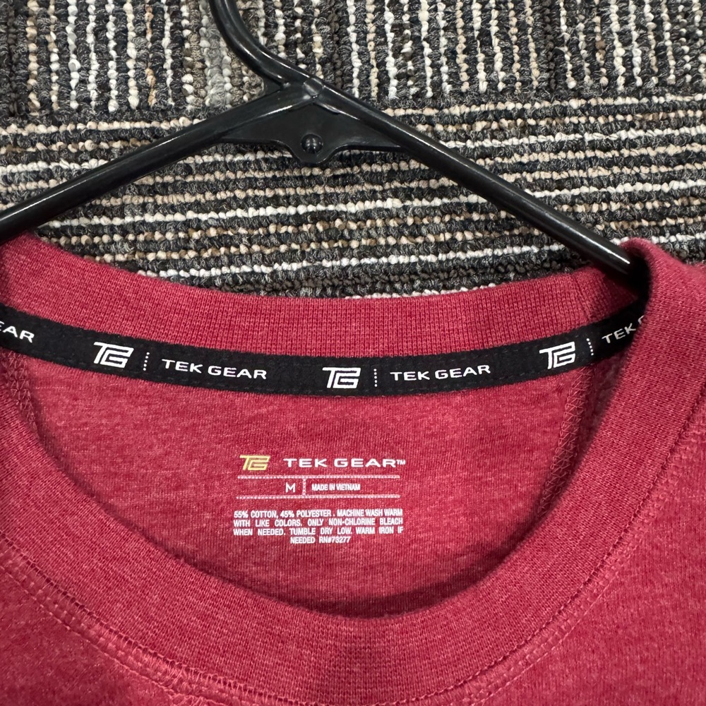 Red Tech Gear Crew Neck - Picture 3 of 3